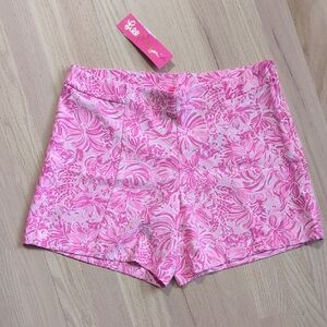 Lilly Pulitzer Pink Floral Women's Shorts